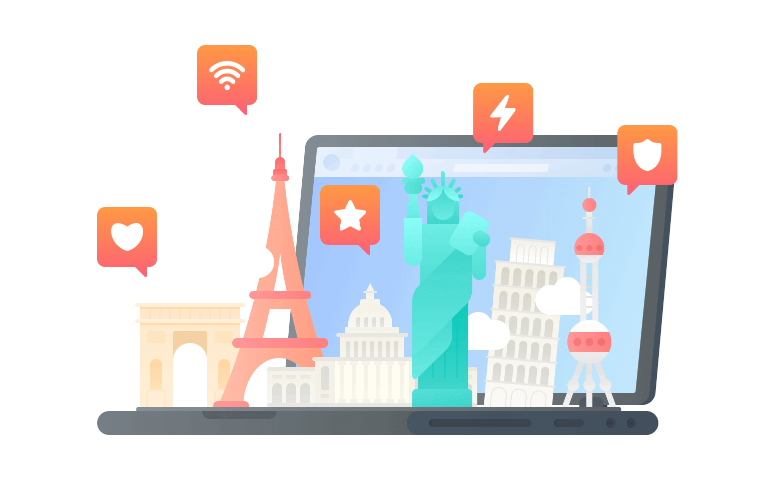 在法属圭亚那连接到中国的软件 - 大陆VPN